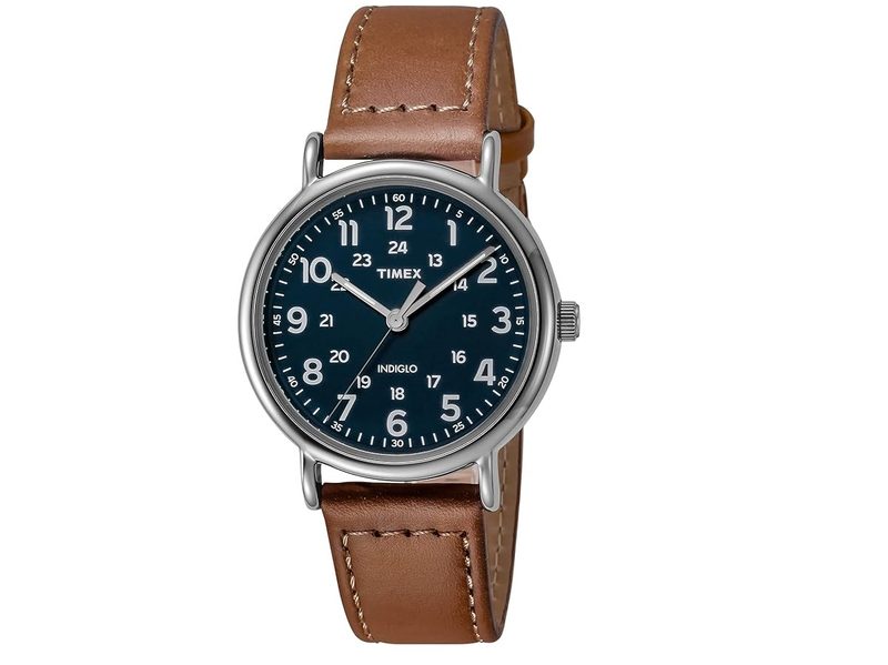 The Timex Men's Weekender 40mm on a white background.