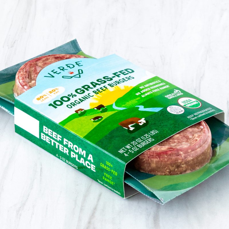 Verde Farms grass-fed patties