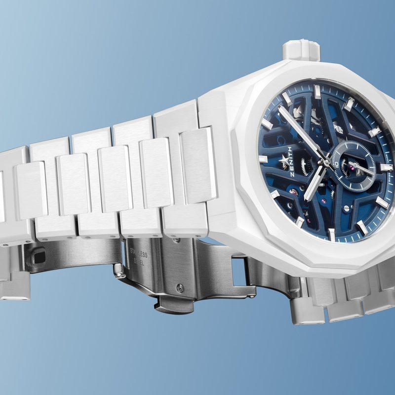 Zenith Defy Skyline White Ceramic Skeleton