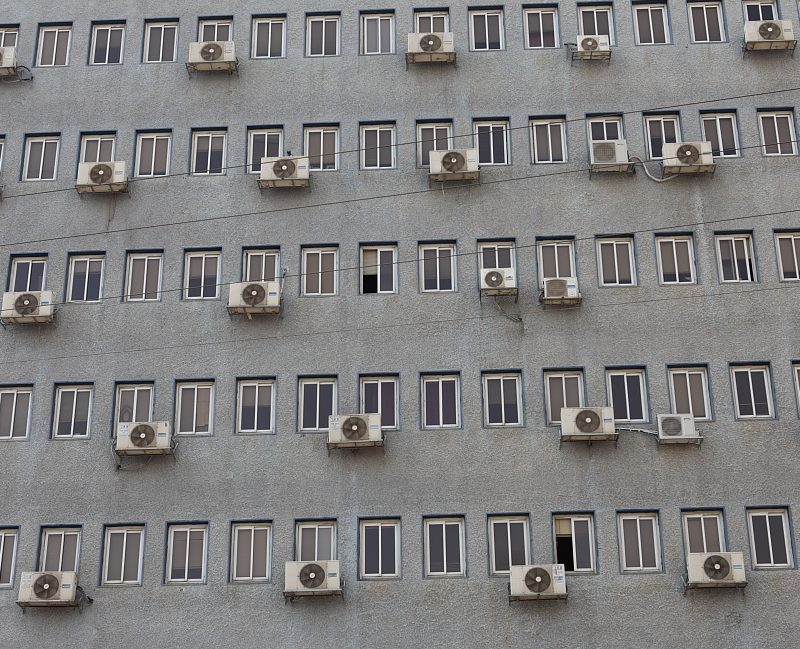 Abstract air conditioners