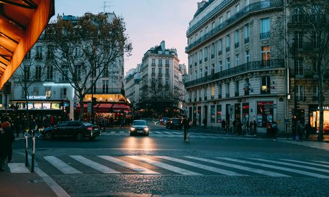 Street in Paris, France