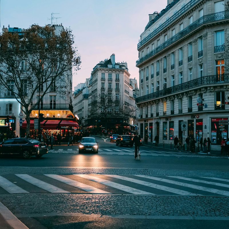 Street in Paris, France