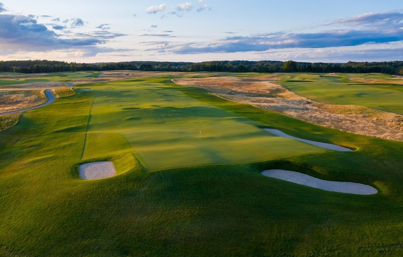 Golf course at the Arcadia Bluffs Golf Club