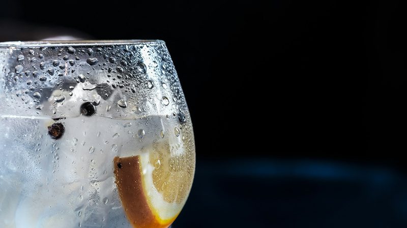 Gin cocktail
