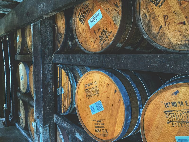 Whiskey barrels