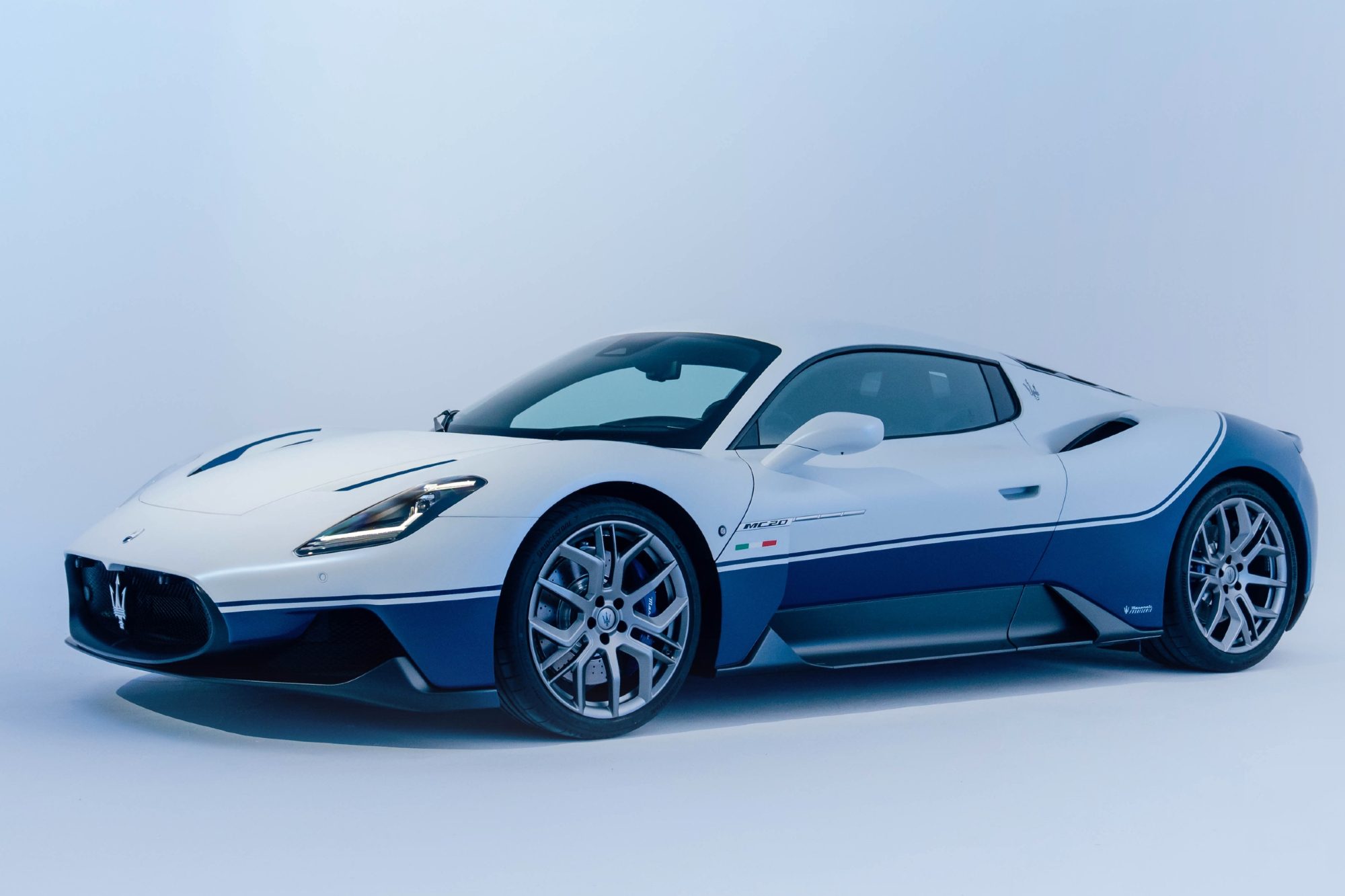 Maserati unveils two M20 limited edition cars at the 2024 Goodwood