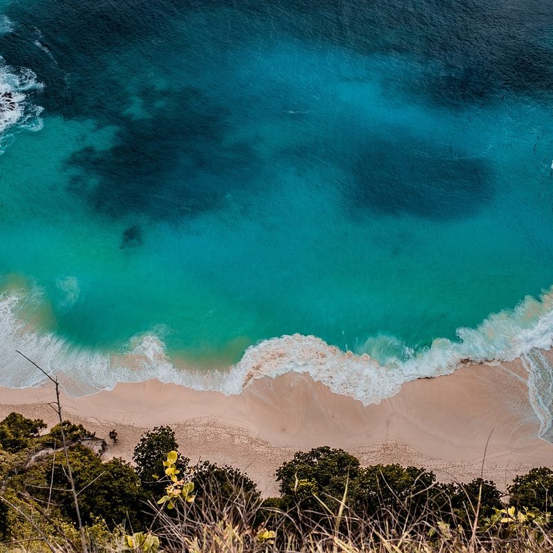 Pink sand beach, Great Santa Cruz Island, Philippines