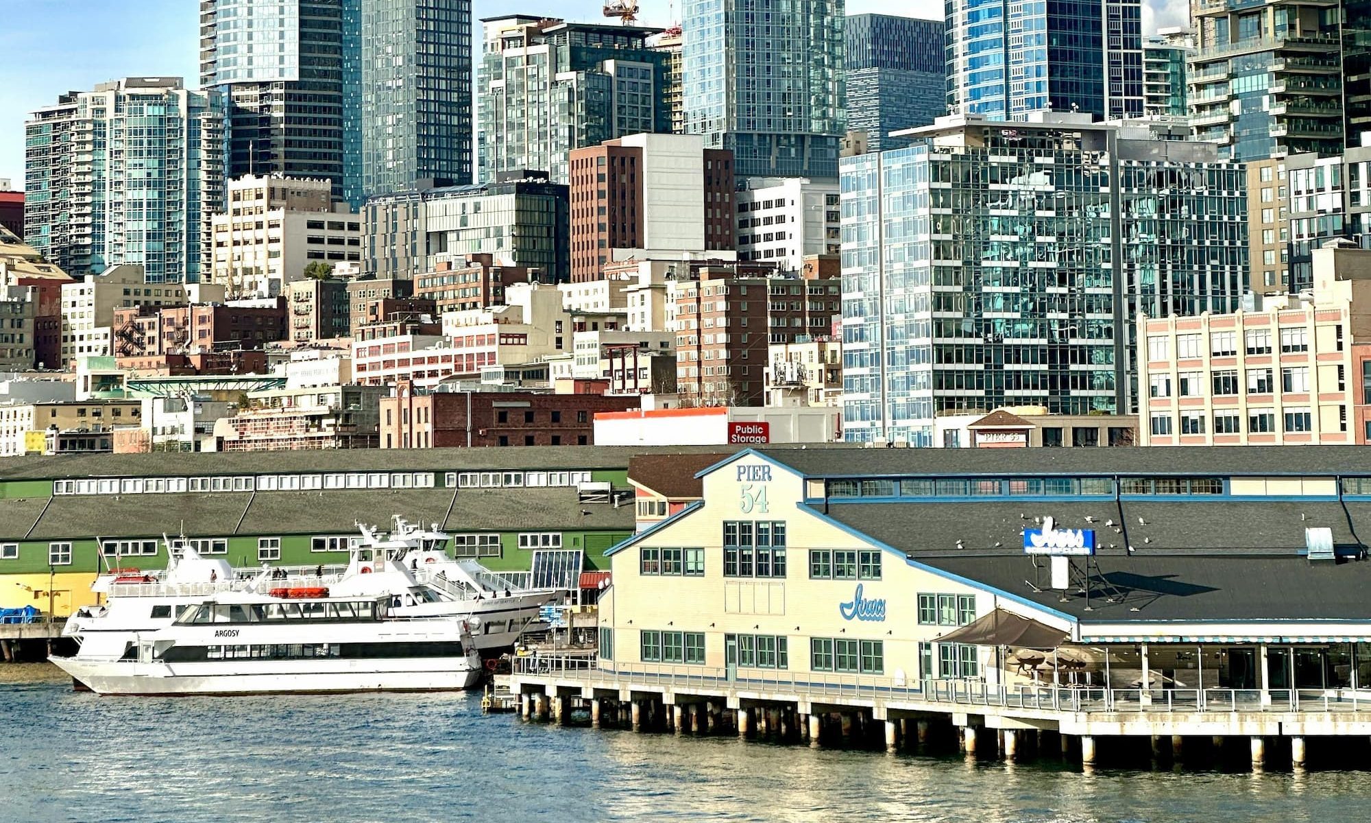 boat on water with building in background