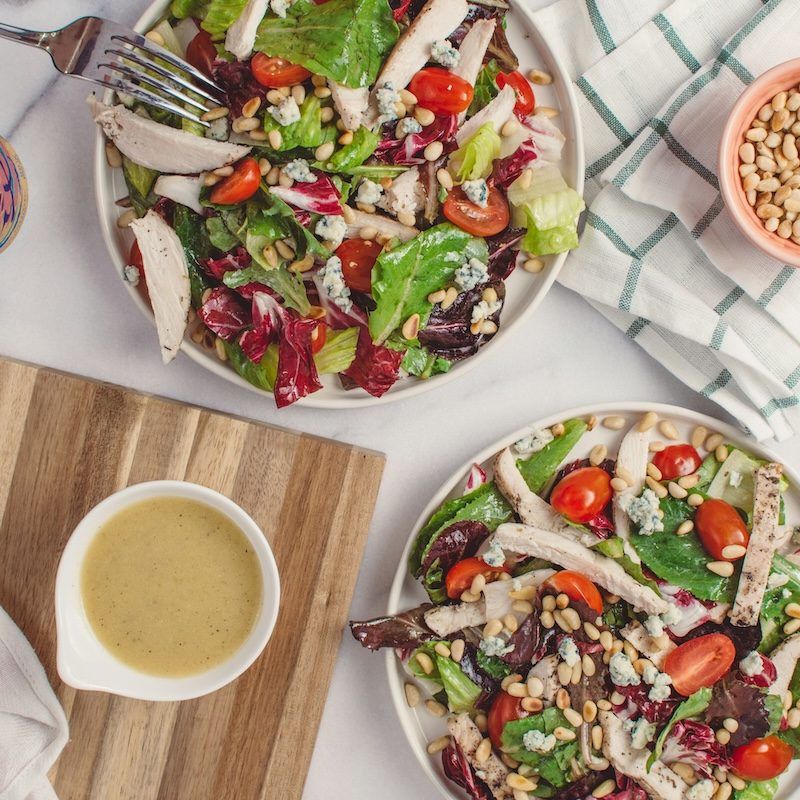 Salad with chicken