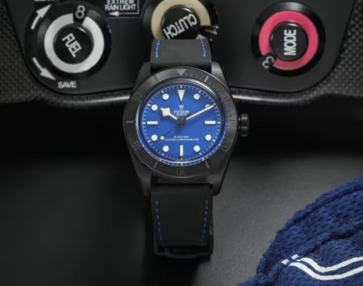 The Tudor Black Bay Ceramic "Blue" watch