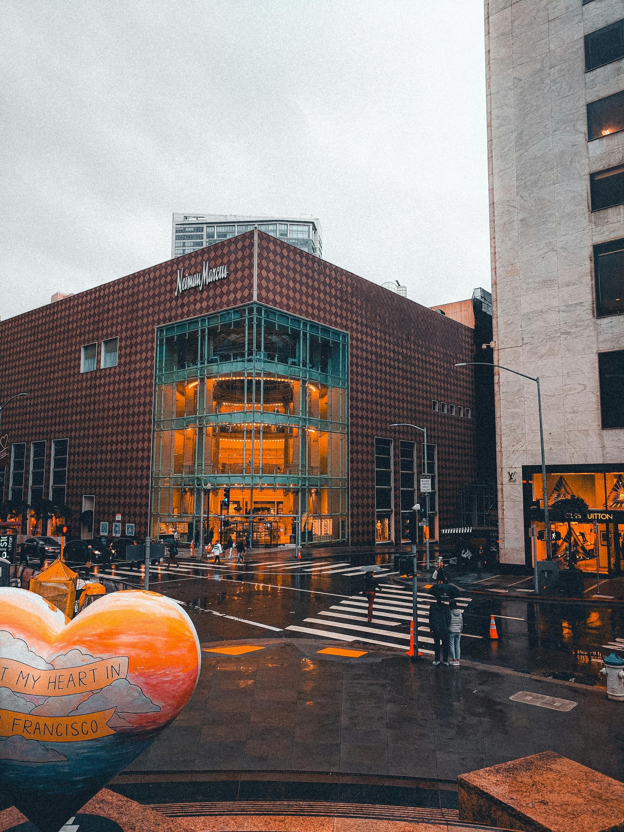 shopping mall in union square san francisco
