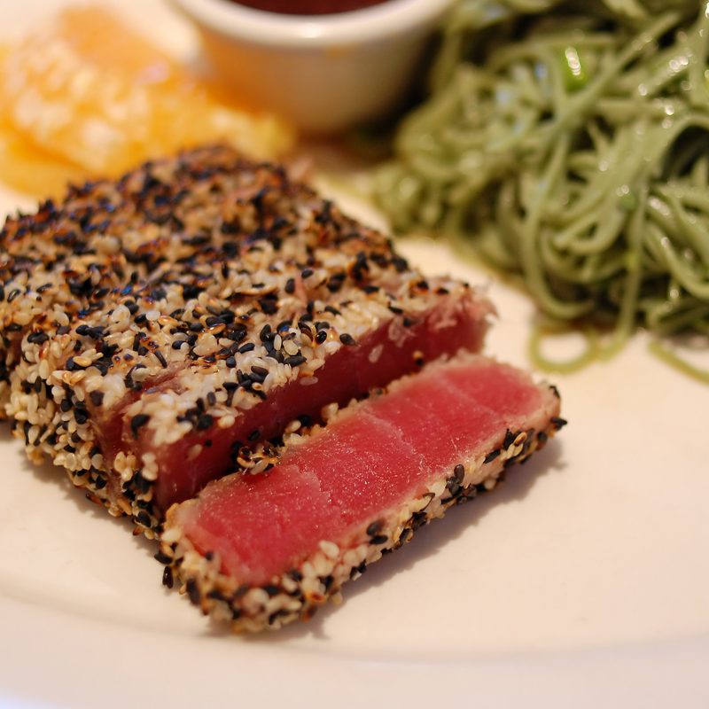 Sesame tuna