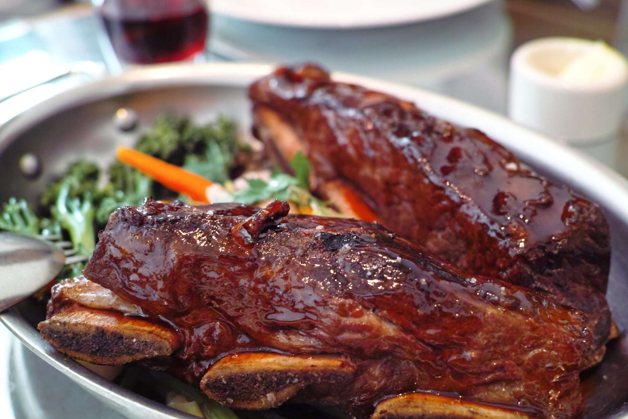 Plated short ribs
