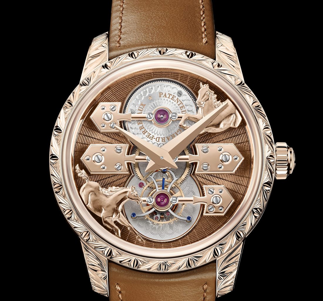 Girard Perregaux watch closeup