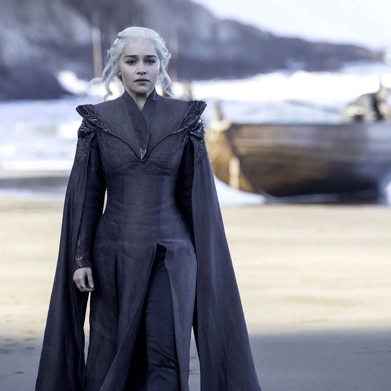 Emilia Clarke in Game of Thrones