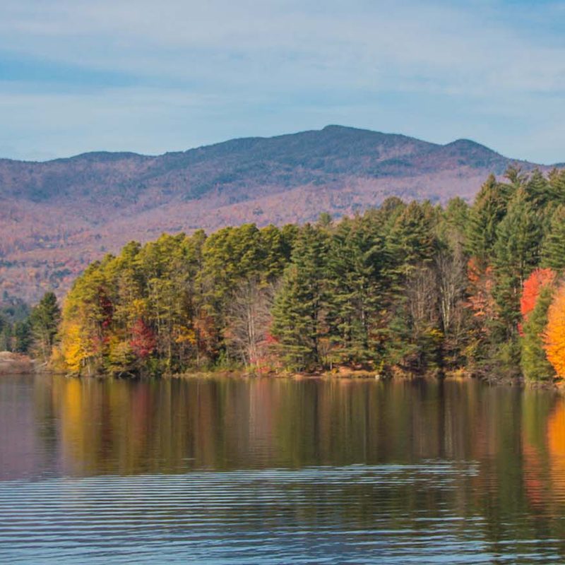 Fall views from the Green Mountain Byway