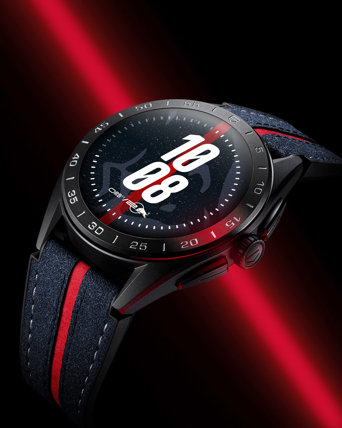 The TAG Heuer Connected Calibre E4 45MM x Oracle Red Bull Racing Edition