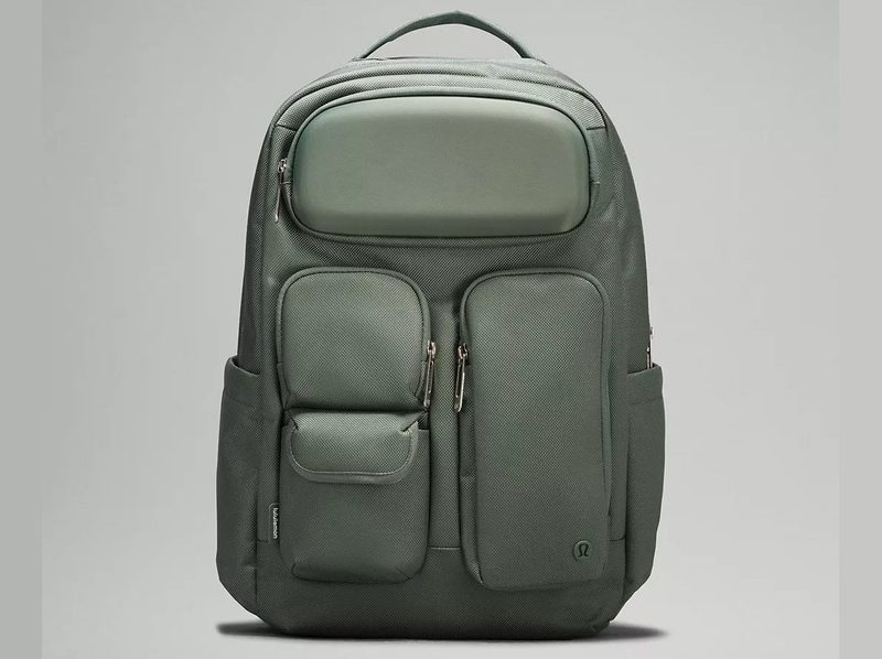 The front side of the Lululemon Cruiser Backpack 23L.