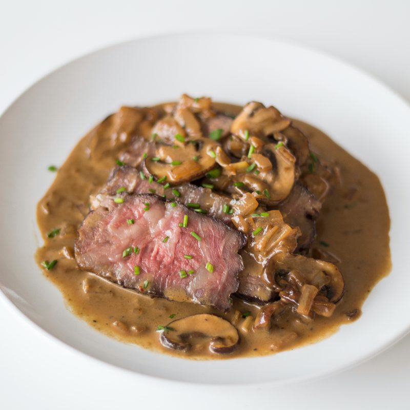 Steak Diane dish