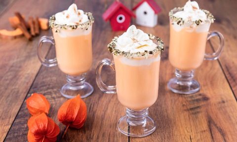 pumpkin spice cocktails mozart hot chocolate punch