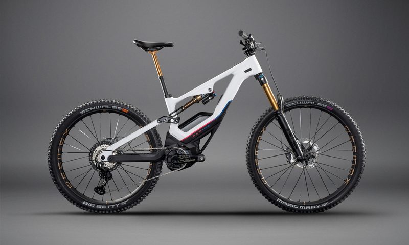 Overvolt GLP III SE electric eMTB right profile view.