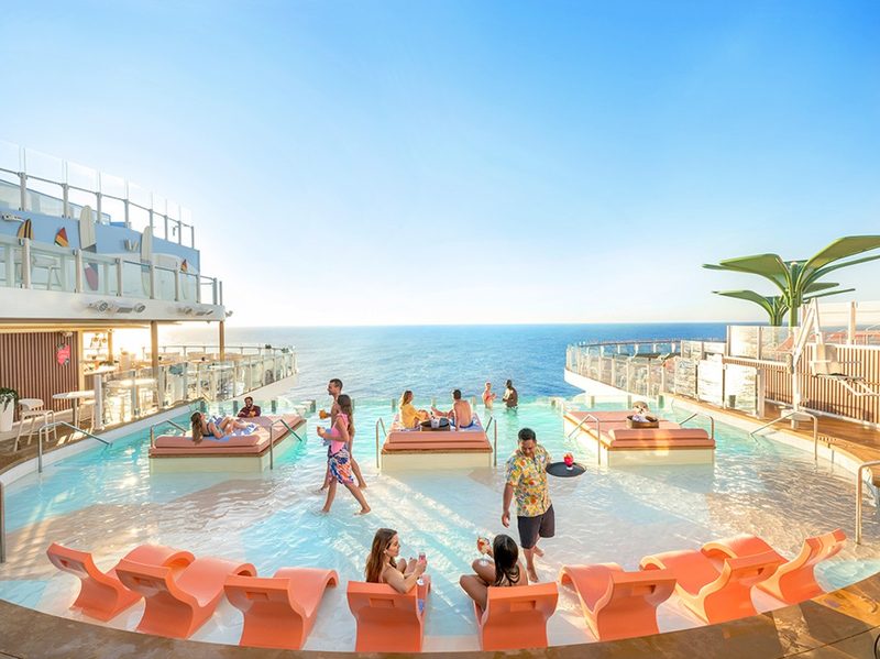 Star of the Seas poolside
