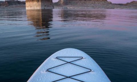 ROC board out on the water