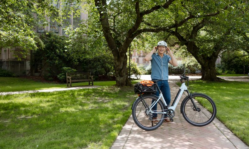 RadKick chain drive e-bike.