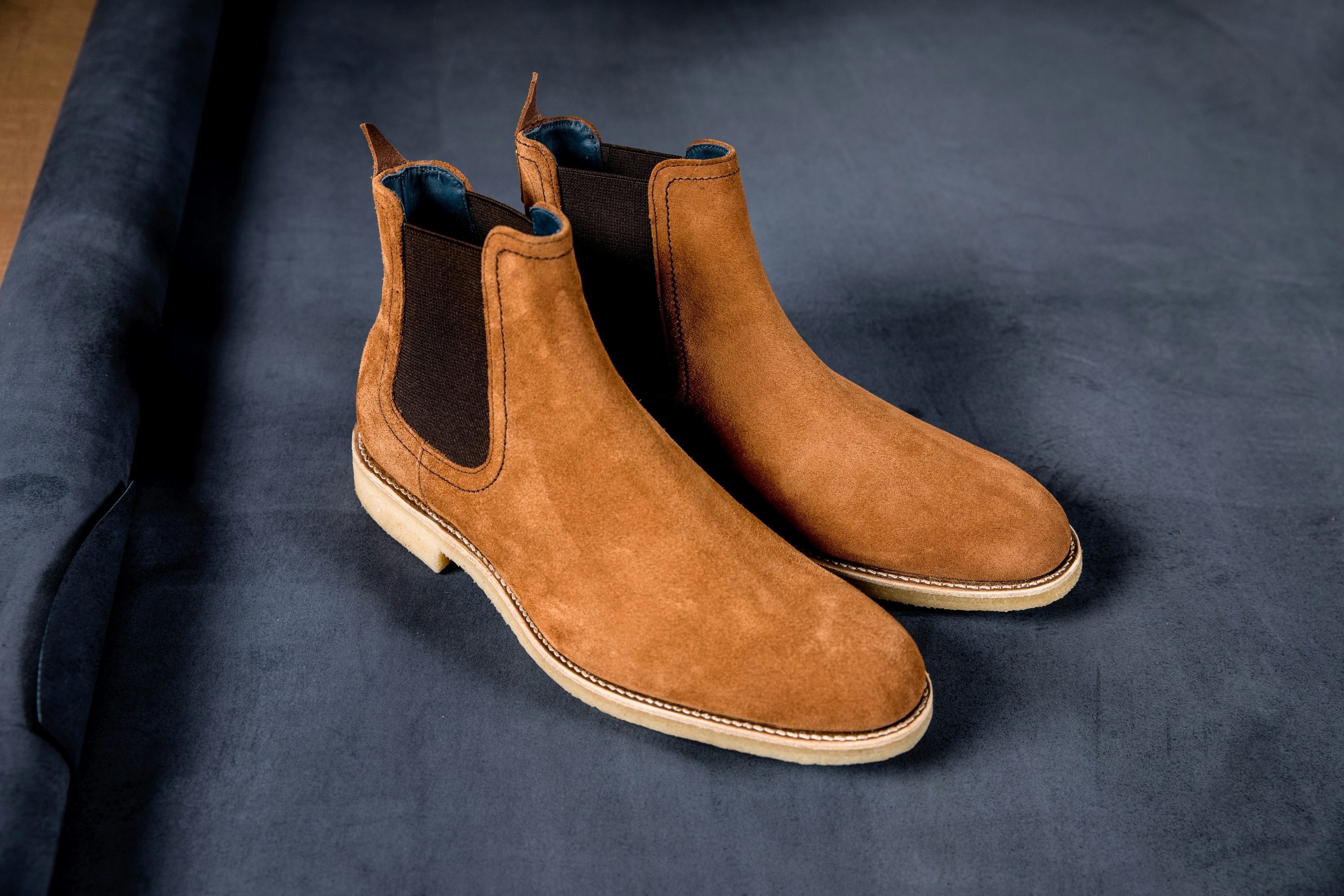Suede Chelsea boots