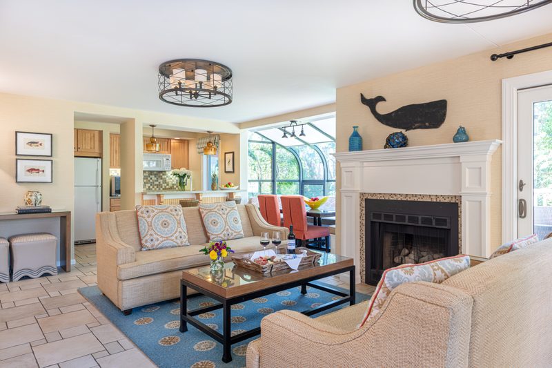 Three Bed, Three Bath Villa Living Room