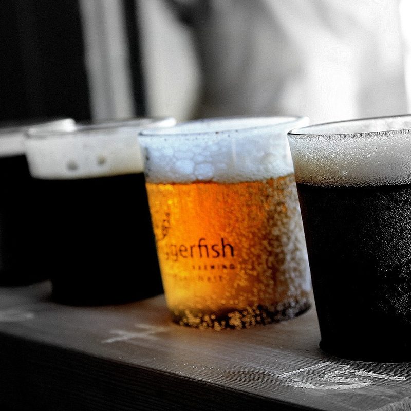 Flight of beer