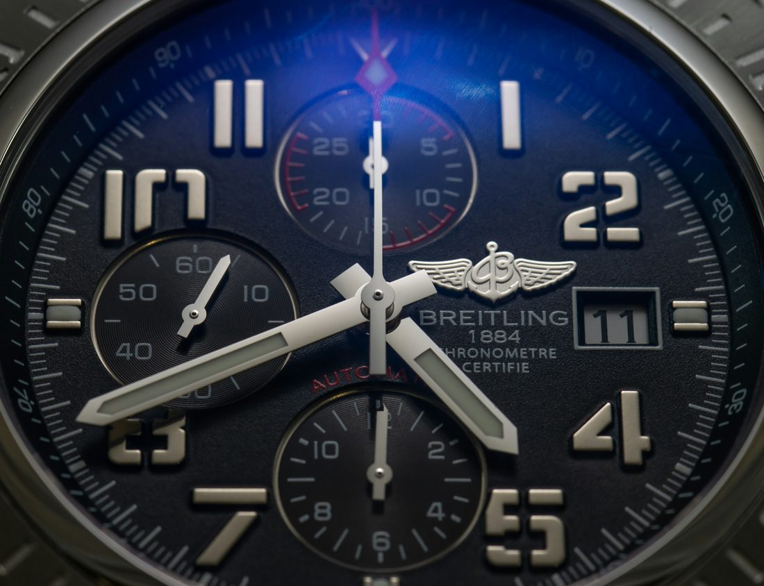 chronometer watch closeup