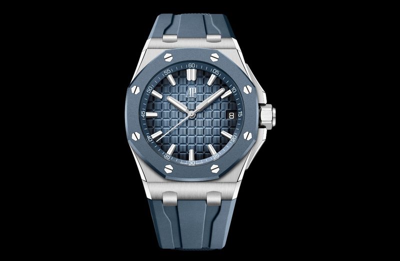 Audemars Piguet blue watch