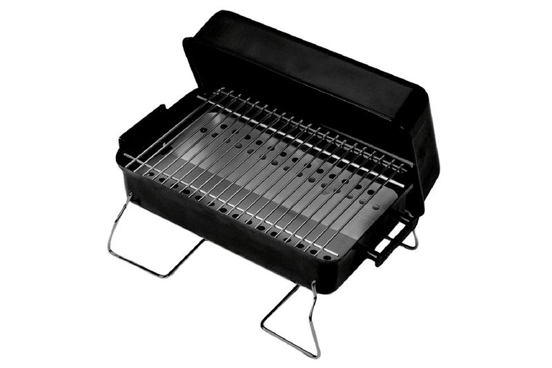 Char-Broil 190 Portable Tabletop Charcoal Grill isolated on a plain background.