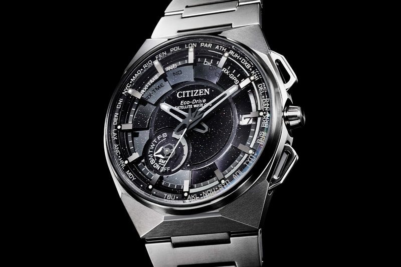 Citizen Wave X watch in black