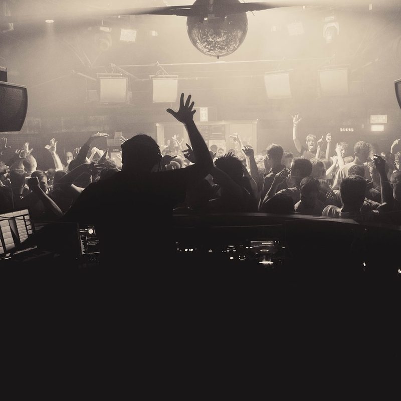 Dancers at a club