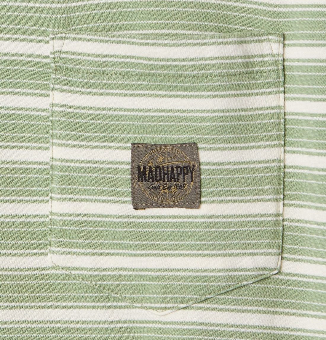 Madhappy patch on T-shirt