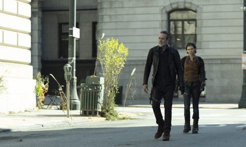 Maggie and Negan journey through New York