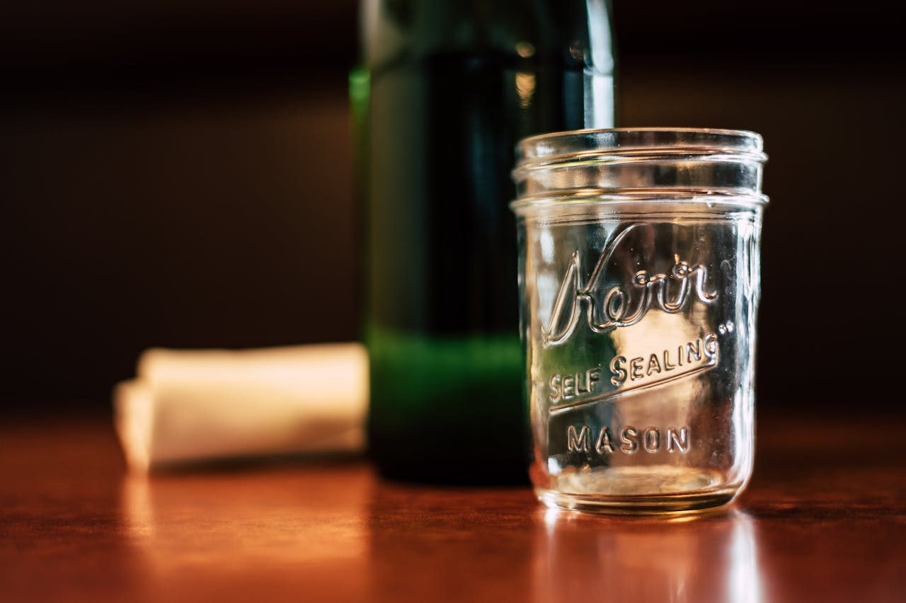 mason jar empty