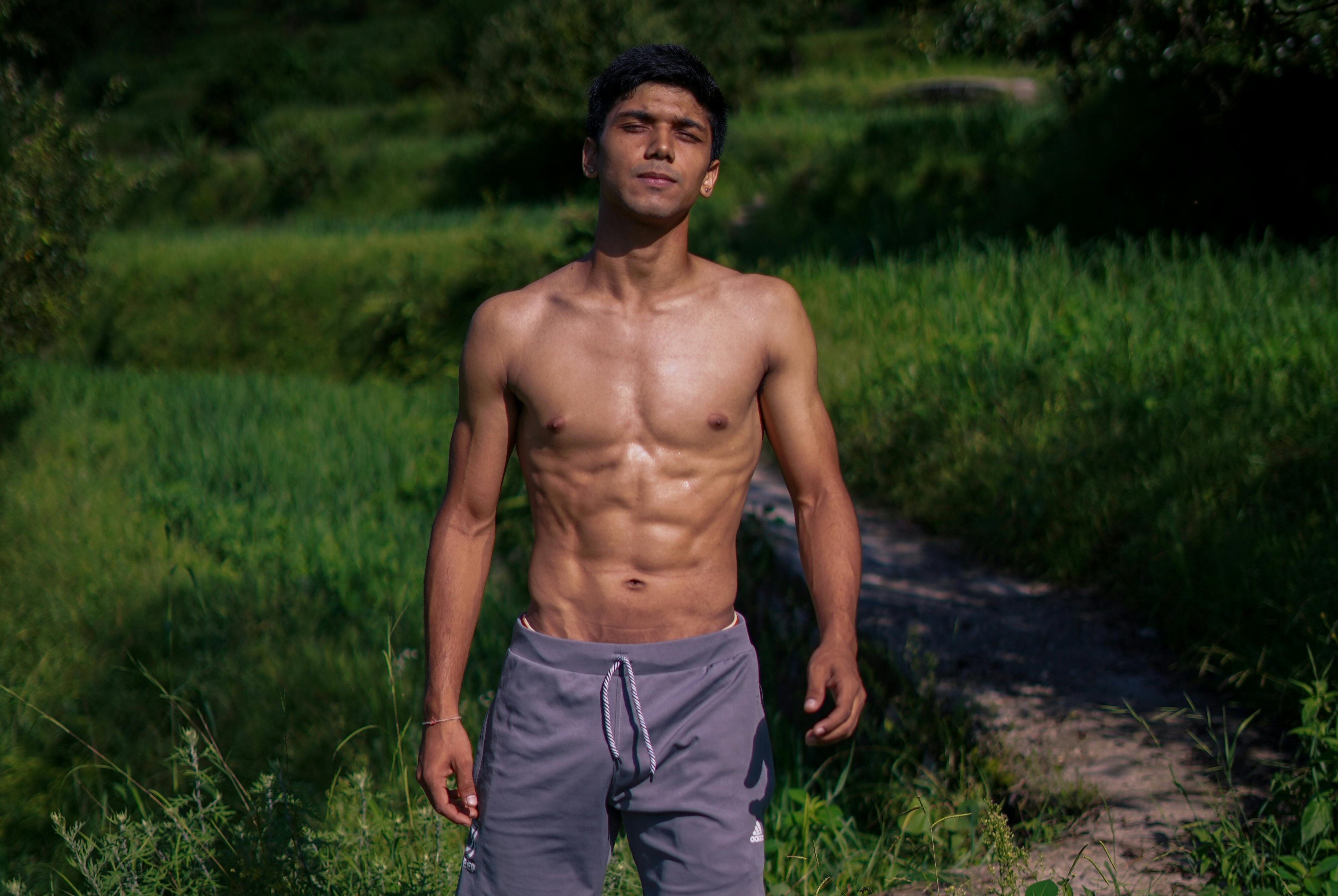 Ab muscles.