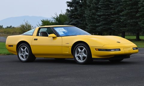 barrett jackson david wessler corvette collection 1995 zr1