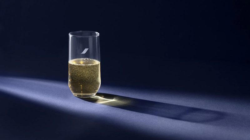 Champagne on Air France