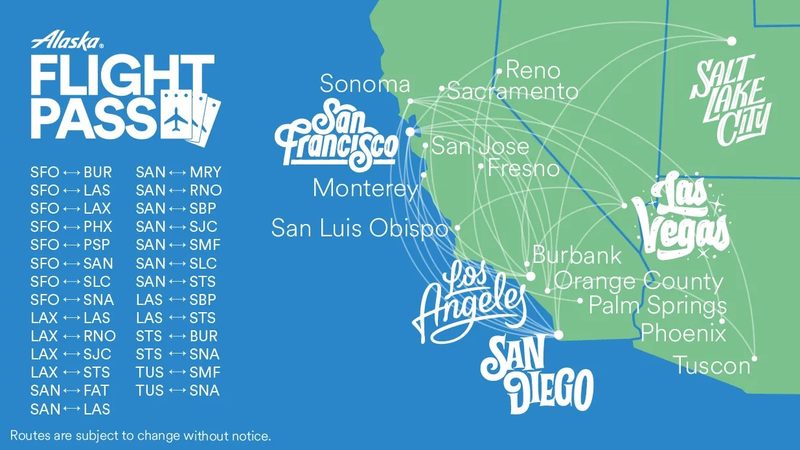 Alaska Airlines Flight Pass