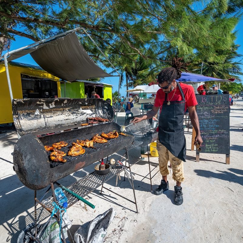 Belizian food market