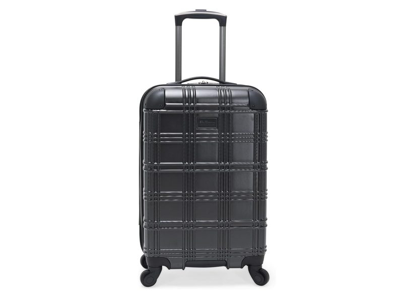 A front view of the 4-wheeled Ben Sherman Nottingham Luggage.