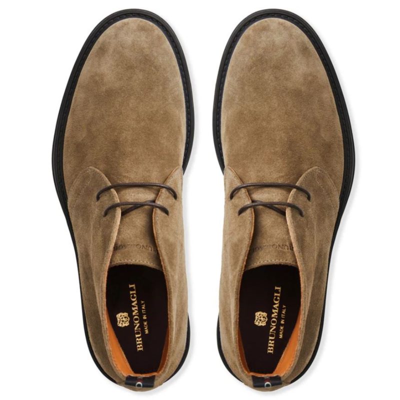 Bruno Magli suede chuckka overview