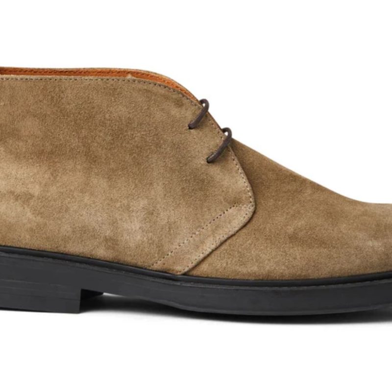Bruno Magli suede chuckka side view