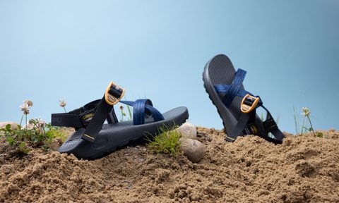 Chaco Subaru sandals in dirt