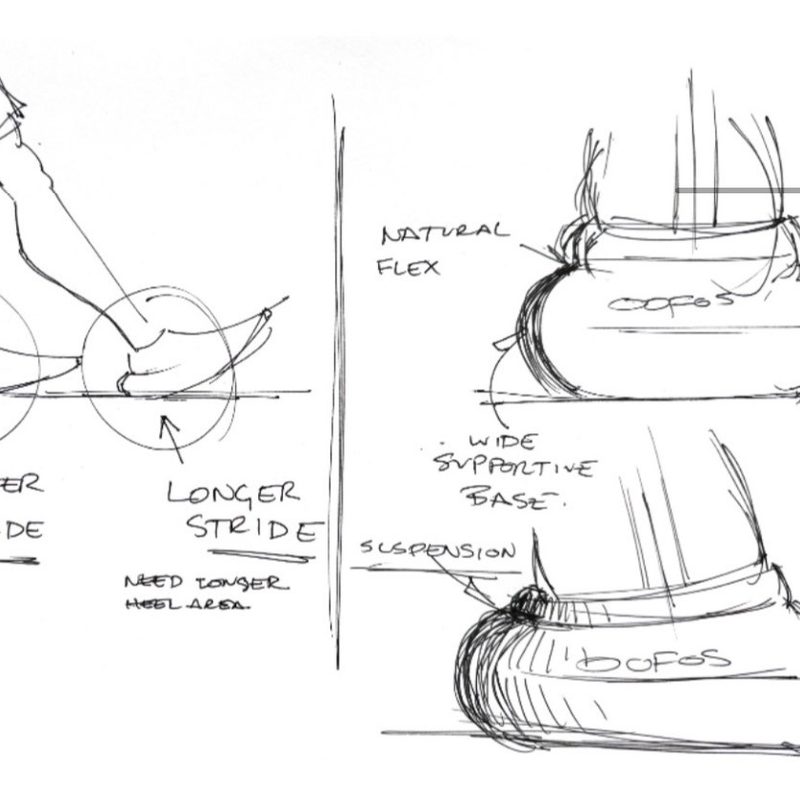 Dan Hobson sketch for the ooMy Stride