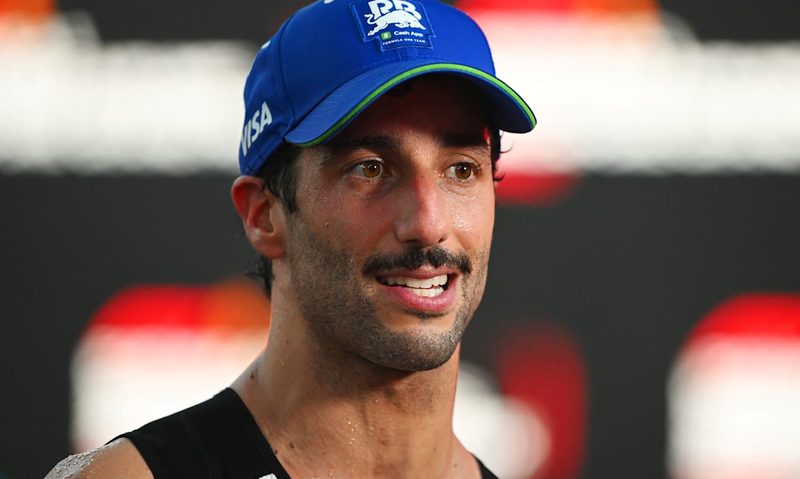 Daniel Ricciardo head shot.